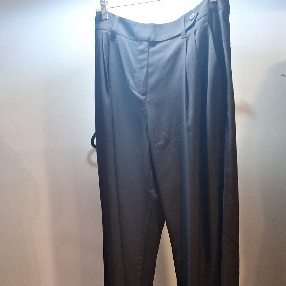 Wildfang Black Wide Leg Pants